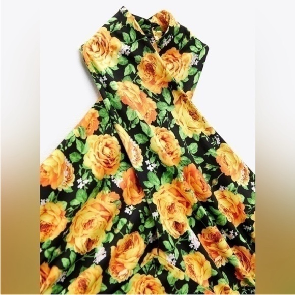 Zara woman’s floral cross Neck bodysuit top - Picture 9 of 16